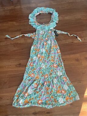 NWT Derek Heart Maxi Dress Size Large